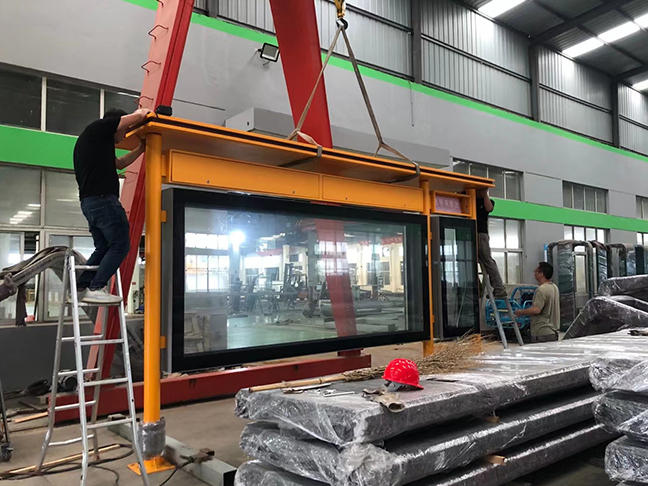 陜西公交站臺候車亭發貨 陜西公交站臺候車亭發貨