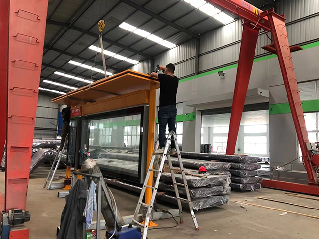 陜西公交站臺候車亭發貨 陜西公交站臺候車亭發貨