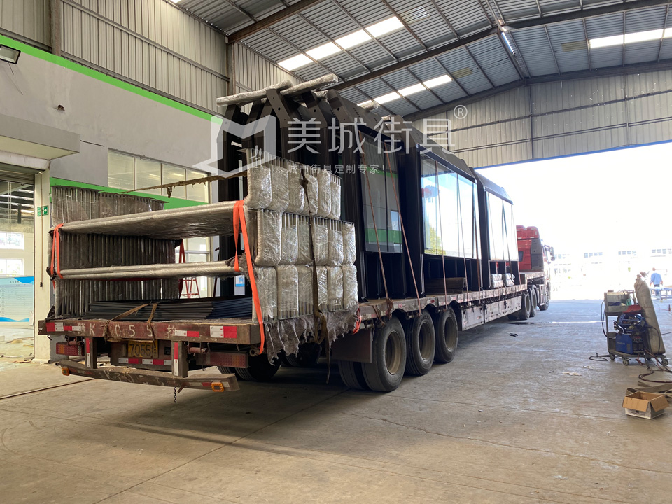 2022.9.30美城街具供應咸陽第三車候車亭發貨記錄 2022.9.30美城街具供應咸陽第三車候車亭發貨記錄